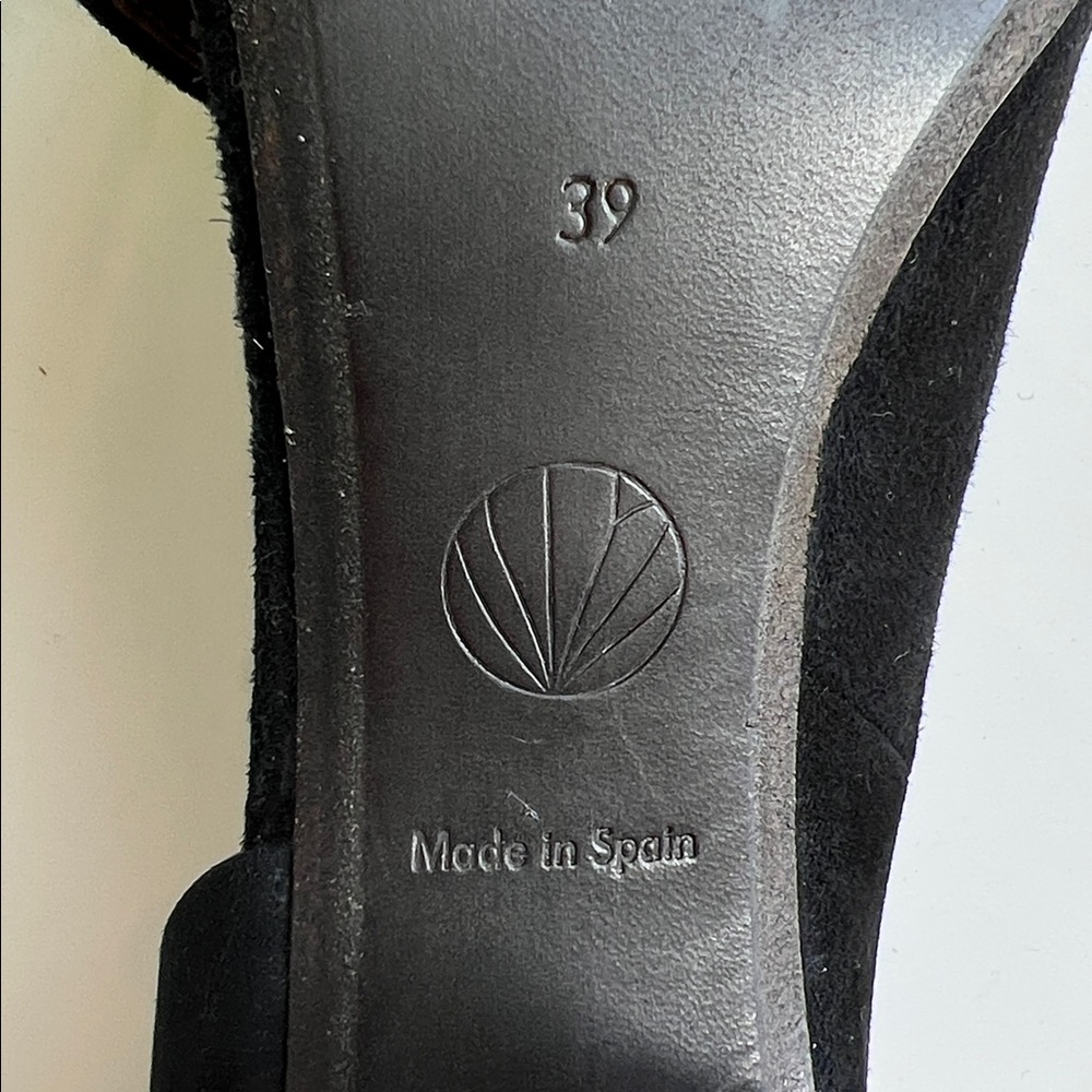 Coclico Women's Black Suede Shoes - Picture 4 of 4